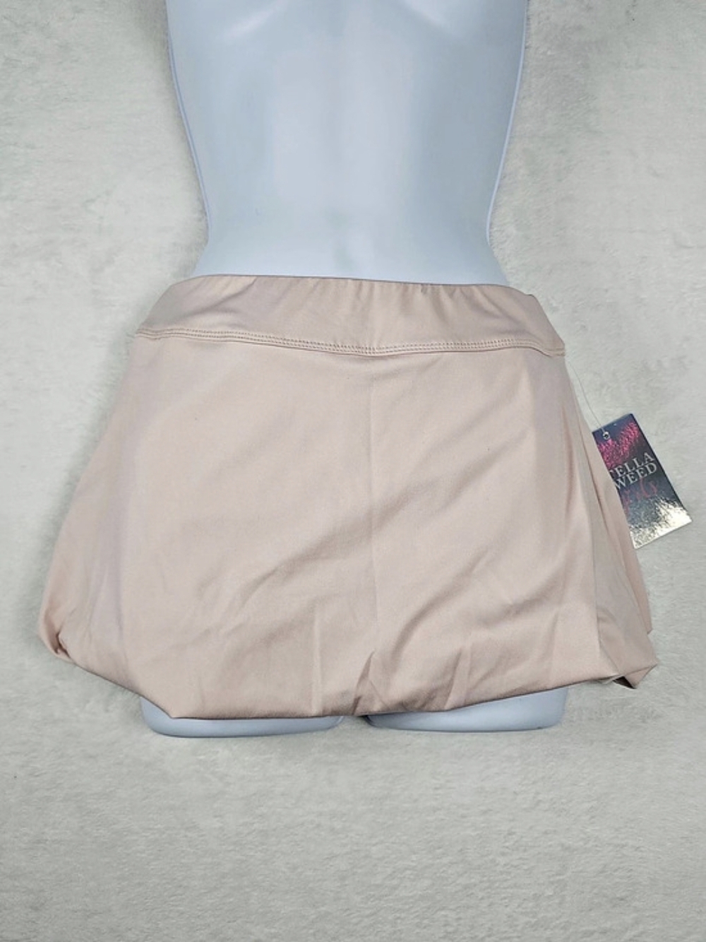 Stella Tweed Girls Light Pink Bubble Skort Hem Skirt Shorts Size 14